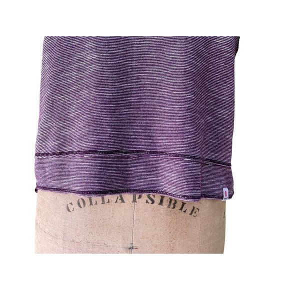Vimmia Heather Purple Cap Sleeve Workout Shirt Top S - Picture 6 of 7